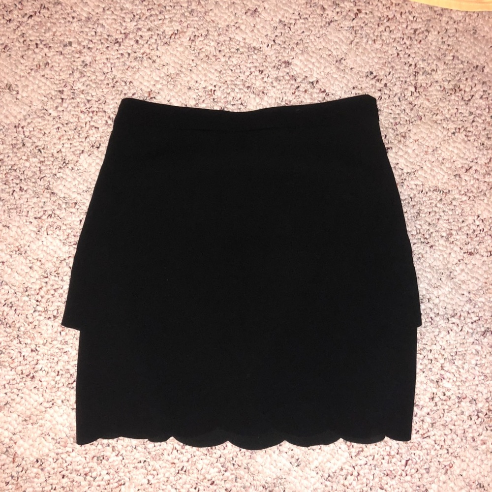 Scalloped Dress Skirt